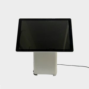 DP02 je namizni POS terminal Windows s 15,6-palčnim zaslonom z dvojnim zaslonom