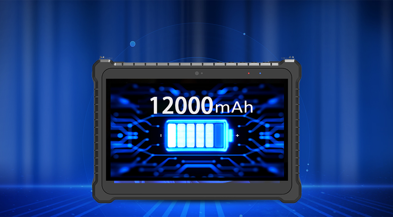 Q10S ist ein robustes 10-Zoll-Industrie-Automobil-Tablet für Windows 10 NFC-Lesegerät RJ45 RS232 PORT Mobiles Terminal 2D-Barcode-Scanner-Tablet