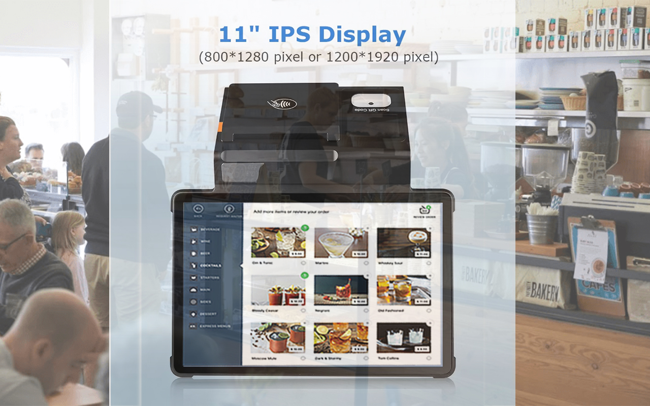 11-inčni veliki ekran Pos Android 13 Desktop Sales Pos Sistemska oprema Nfc Supermarket Atm Sve u jednom Pos Terminal