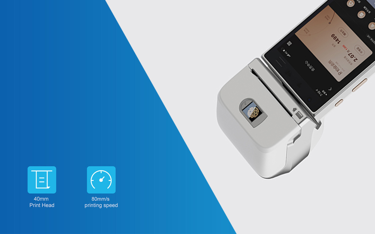 S90 Sistem POS pagese android All in One me printer