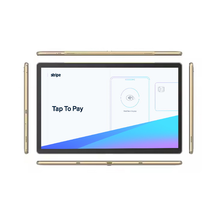 Restaurant POS 11 Inch NFC-Enabled Tap To Pay OTG Digital Menu 6GB+128GB Android Tablet PC With Docking Station