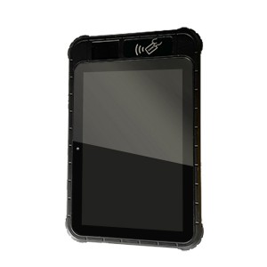 Q803 is rugged 8 inch android tablet with barcode scanner