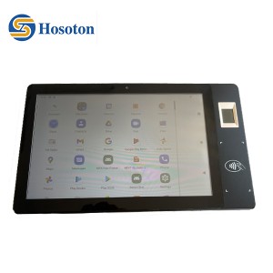 Android OEM tablet H101 is a handheld Android mobile banking Tablet with fingerprint and NFC reader