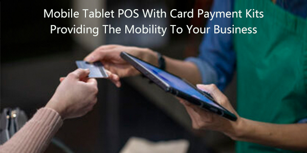 Mobile payment tablet POS With Fingerprint scanner