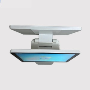 DP02 is a Windows desktop POS terminal with 15.6inch Dual Screen display 